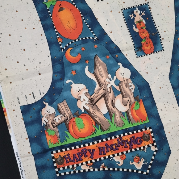 Cut & Sew Vest Fabric Panel ENTER IF YOU DARE - Picture 10 of 16